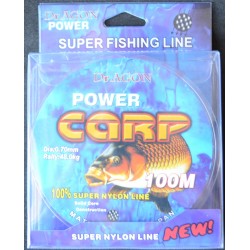 Рибальська волосінь DrAGON Power Carp, 100м., діаметр 0,70мм